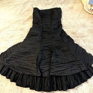 cute black dress, perfect for going out for dinner or any “fancy” occasion
